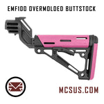 EMF100 MG100 Drop Down OverMolded Carbine Buttstock