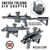 EMF200 Drop Down Folding Air Buttstock Adapter With Gen3 Locking Mechanism