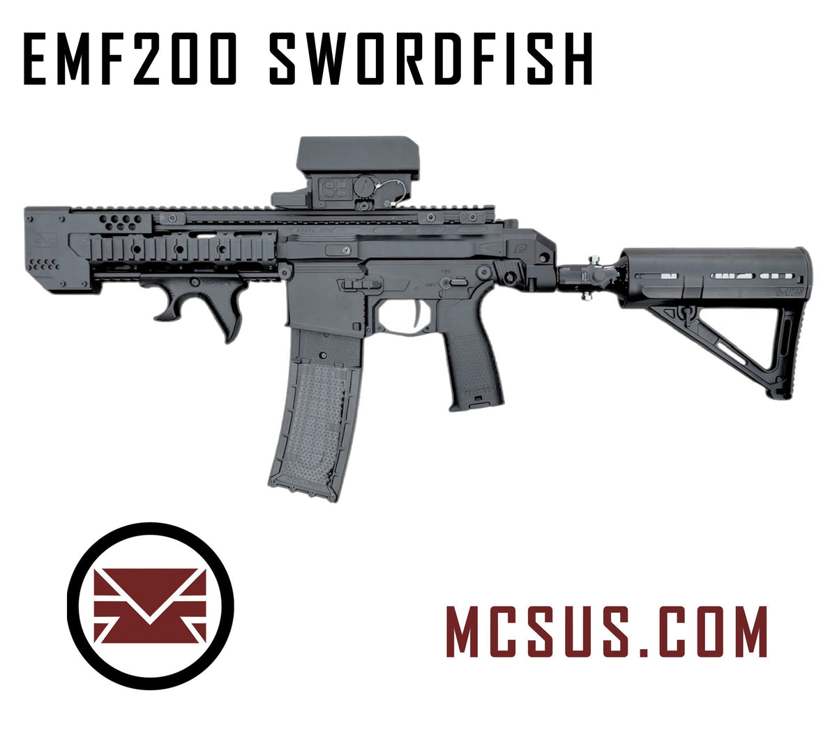 EMF200 Swordfish Custom Paintball Gun With (Air Tank In Stock Option ...