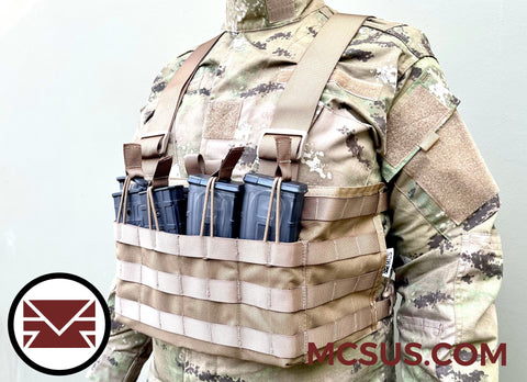 Front Line Modular Chest Rig (Black)