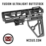 Solid Remote Adapter Fusion Ultralight Carbine Buttstock (Universal)