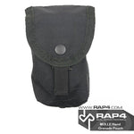 Black MOLLE Single Grenade Pouch