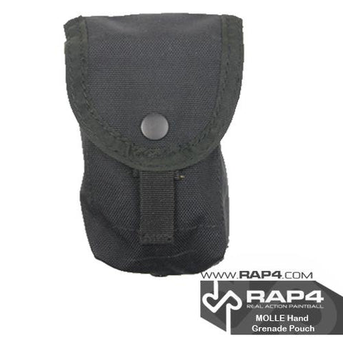 Black MOLLE Single Grenade Pouch