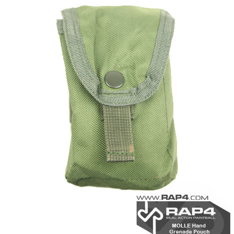 Olive Drab MOLLE Single Grenade Pouch