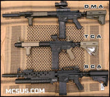 TCA Buttstock With 13ci Air Tank and Push Button Guide Package