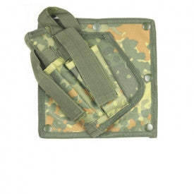 Cross Draw Pistol Holster (German Flecktarn Left Hand - Small) for Strikeforce/Tactical Ten Vest (Clearance Item)