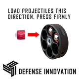 Heavy Duty Steel Core  Devastator Buckshot Self Defense Projectile Ammo for HDR 50 and TR50L ( Available .50 Cal)