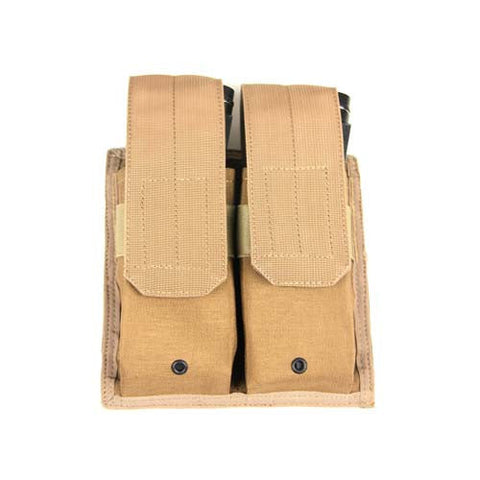 TAN MOLLE Double M4 DMAG & Helix Magazine  Pouch