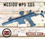 MCS100 MP5 SD5 Paintball Gun Package