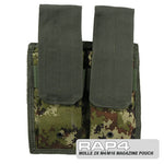 MOLLE Double M4 DMAG & Helix Magazine Pouch (Italian Camo) Clearance Item