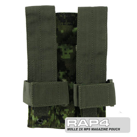 CADPAT MOLLE Double MP5 Magazine Pouch (Clearance Item)