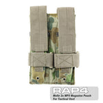 Australian Camo MOLLE Double MP5 Magazine Pouch (Clearance Item)