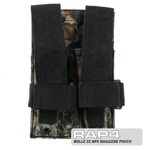 MOLLE Double Sidearm Magazine Pouch (Oak Leaf) Clearance Item