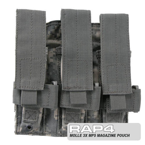 MOLLE Triple MP5 Magazine Pouch (ACU) Clearance Item