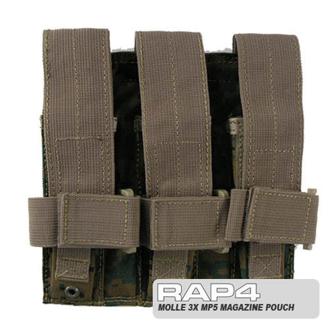 MOLLE Triple MP5 Magazine Pouch (MARPAT) Clearance Item