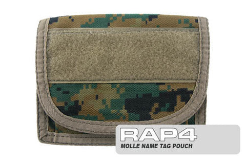 MOLLE Name Tag Pouch (MARPAT) Clearance Item