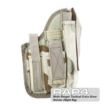 MOLLE Cross Draw Holster Right Hand Large