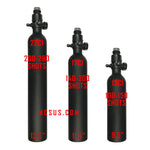 HPA 17ci 3000psi Compressed Air Tank (Empty)