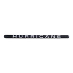 Logo Plate, Hurricane