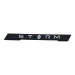 Logo Plate, Storm