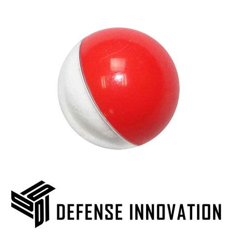 Peppershot PAVA Less Lethal Live Agent Pepper Filled Ball   (Tube of 10,  .50 Cal)