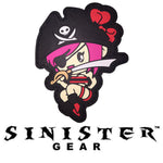 Sinister Gear "Pirate Girl" PVC Patch