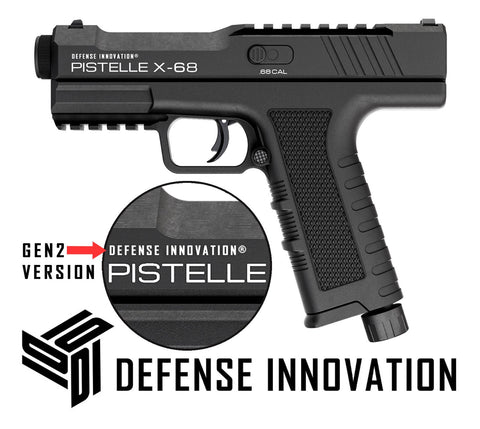 GEN2 Defense Pistol 35-50 Joules: Pistelle X-68 Upgraded Seals & Components (Extra Seal & Lube Included)