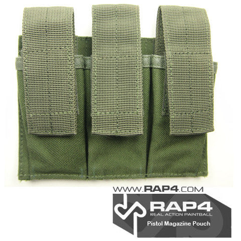 Pistol Magazine Pouch for Strikeforce/Tactical Ten Vest (Olive Drab) Clearance Item