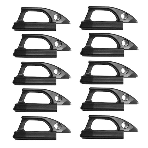 Helix Raptor Plate Black (10 Pack)