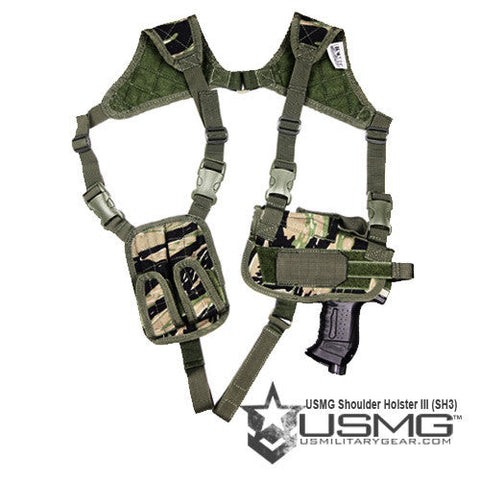 Tiger Stripe Shoulder Holster (Clearance Item)