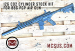 2 x 12g CO2 Cylinder Buttstock Kit For SIG Sauer MCX  And SIG Sauer MPX 88g Co2 Powered .177 cal Pellet Semi-Automatic Airgun