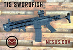 Custom T15 Swordfish Paintball Gun