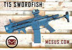 Custom T15 Swordfish Paintball Gun