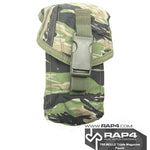 MOLLE Triple M4 DMAG & Helix Magazine Pouch (Tiger Stripe) (Clearance Item)