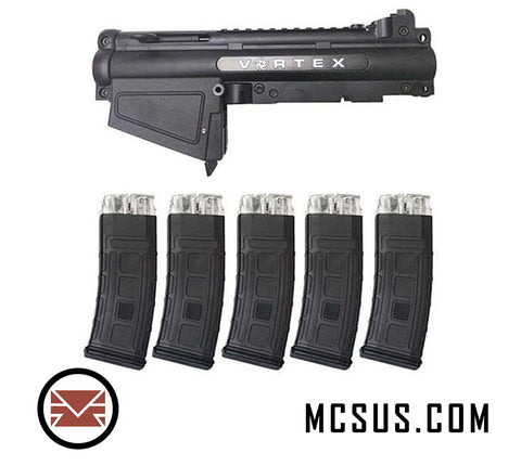 TACAMO Vortex MagFed Conversion Kit (5 Magazines) Tippmann A5