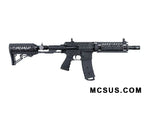 Tippmann TMC Black With Air Tank Buttstock Combo Package (Quad Rail Handguard) (.68 Cal)