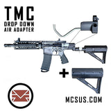Tippmann TMC Drop Down ASA  Air Buttstock Adapter + Air Tank Buttstock Kit