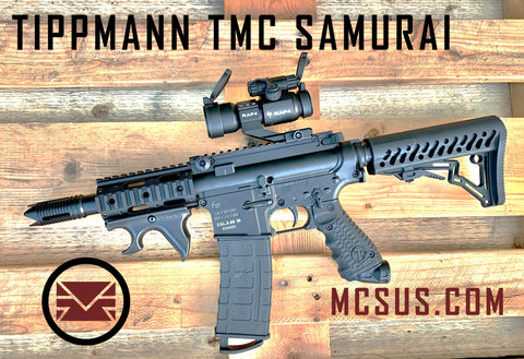 Custom Tippmann TMC Samurai CQB Paintball Gun (.68 Cal)