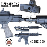 Tippmann TMC Drop Down Folding Air Buttstock Adapter With Gen3 Locking Mechanism