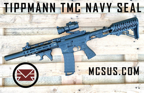 Custom Tippmann TMC Navy Seal Paintball Gun (.68 Cal)