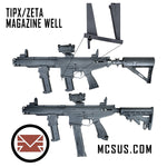 TIPX and Zeta Magazine Well For Tippmann Stormer