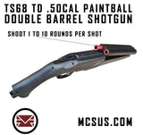HDS TS68 TD .50 Cal Paintball Double Barrel Shotgun
